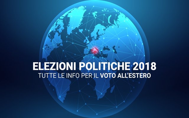 Elezioni Politiche 2018 - Elettori Temporaneamente all'Estero