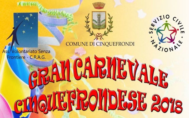 Gran Carnevale Cinquefrondese 2018