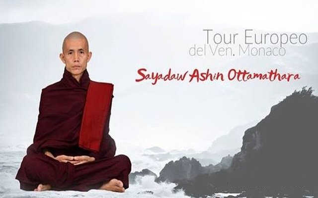Tour Europeo Monaco Birmano Sayadaw Ottamathara