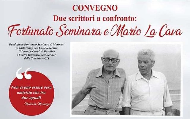 Convegno "Due Scrittori a Confronto: Mario La Cava e Fortunato Seminara"